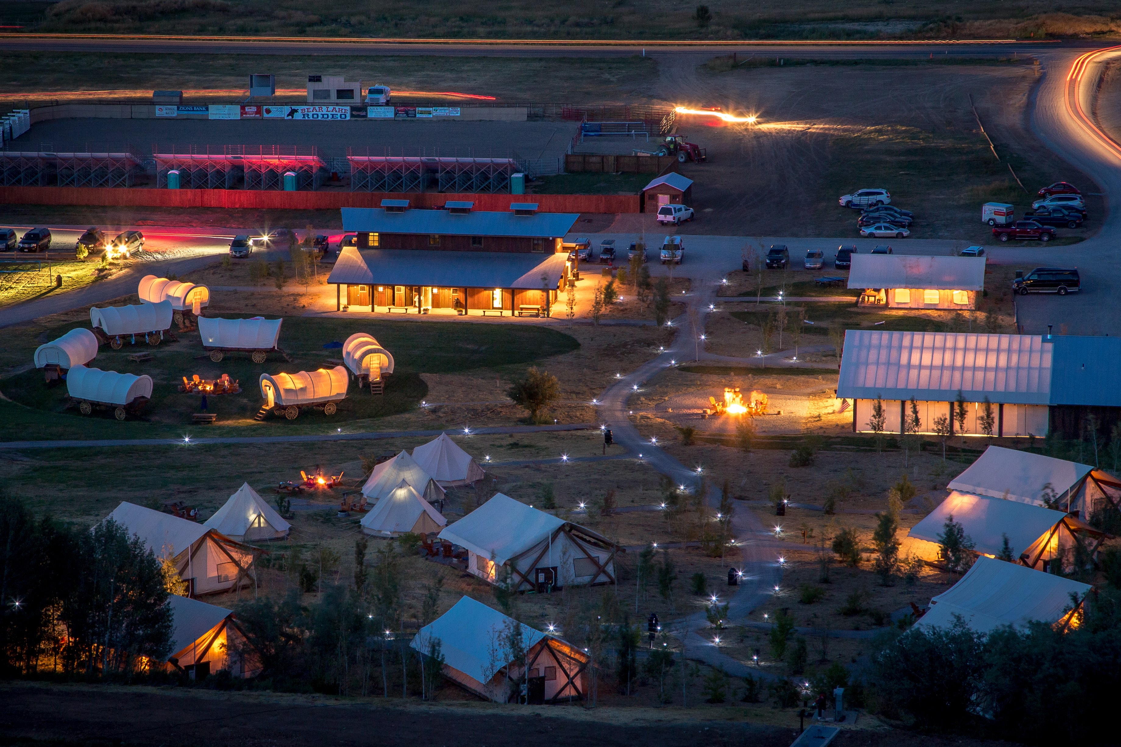 glamping at Conestoga Ranch