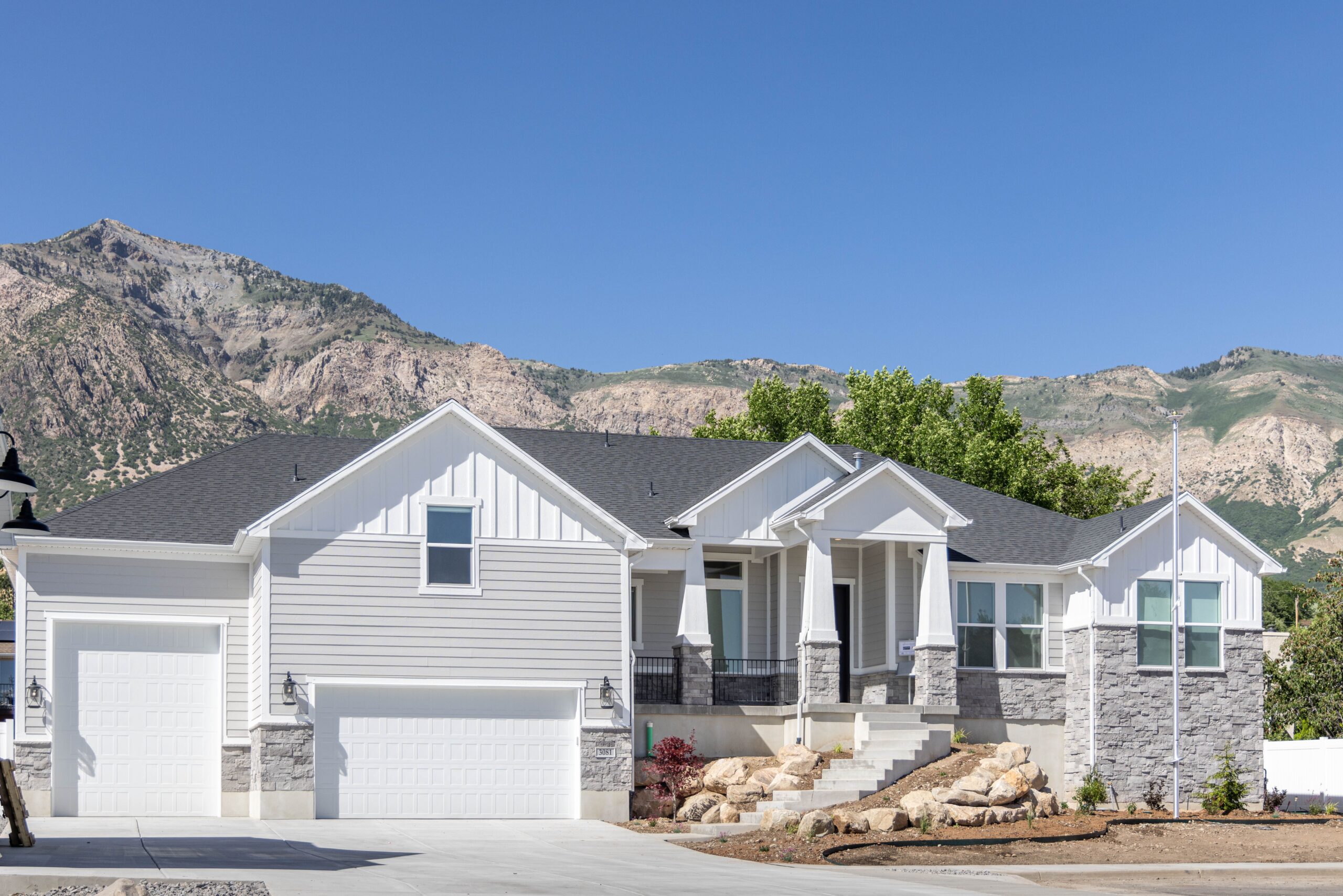 The new Taylor home in North Ogden