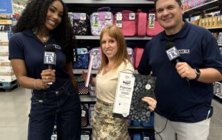 Redhead Marketing & PR with Fox 13 news reporters