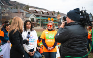 Live PC Give PC and PC Tots media interview with Fox 13