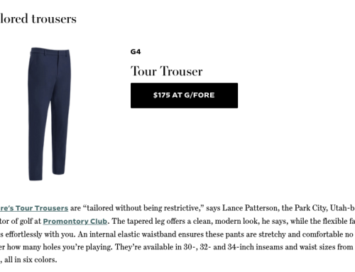 The Best Golf Pants for Men and Women, Recommended by Instructors and Pros